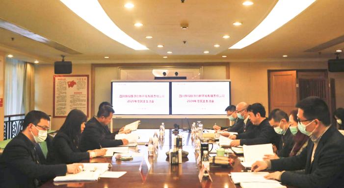 集团辅导督导游艇会206yth创新公司2020年辅导干部民主生涯会