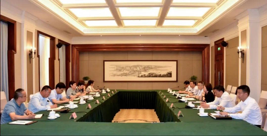 青海省国资委辅导到金牛宾馆调研互换